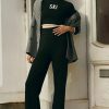 Activewear * | Cheap Year Of Ours Sweater Pants Black