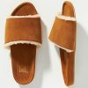 Getaway & Resort Wear * | Best Sale Beek Gallito Shearling Sandals Honey