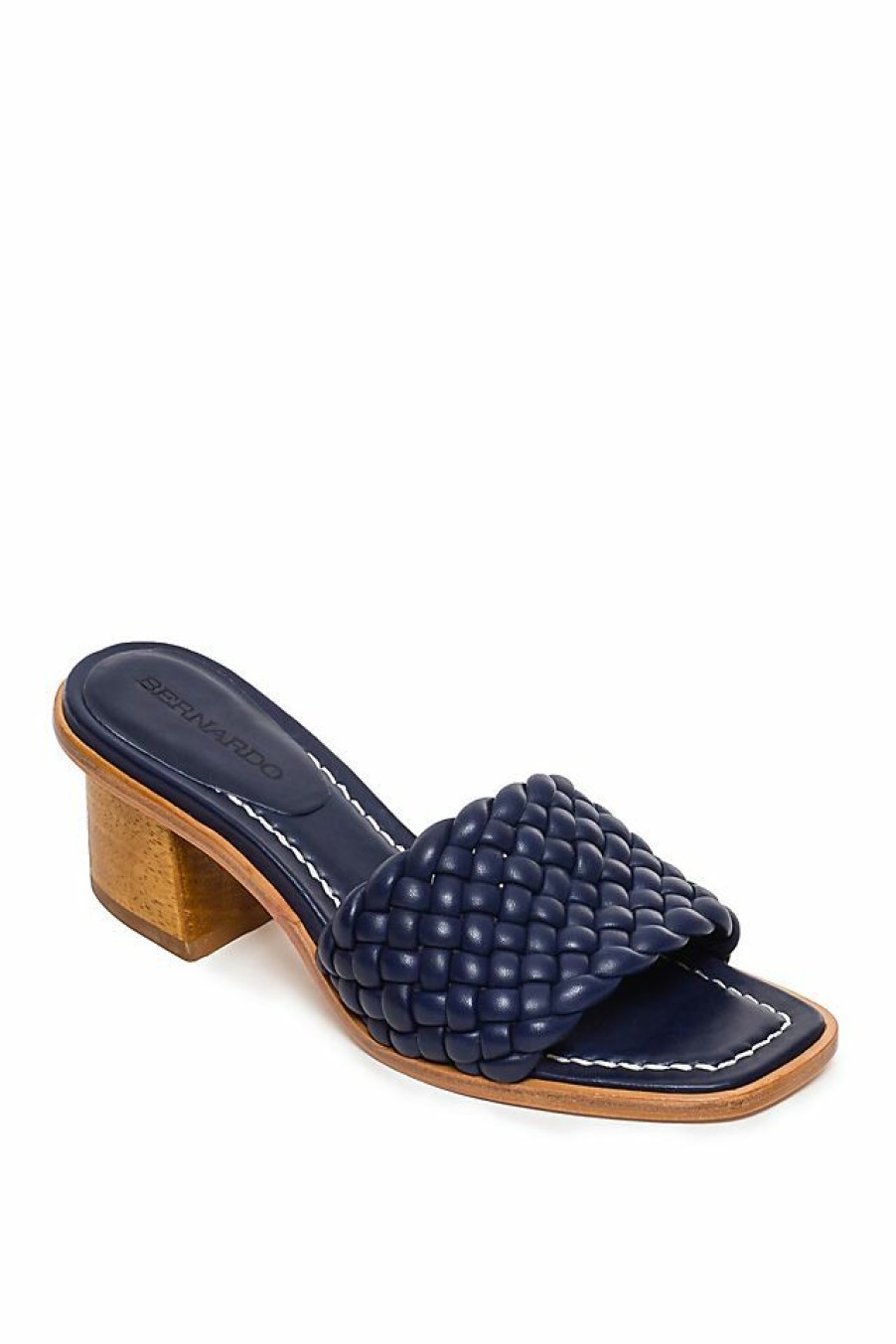 Getaway & Resort Wear * | Best Pirce Bernardo Bethesda Heels Navy