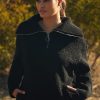 Activewear * | Budget Varley Rogers Half-Zip Sweater Black