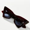 Getaway & Resort Wear * | Hot Sale Karen Walker Astral Sunglasses Wine