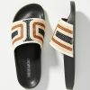 Getaway & Resort Wear * | Buy Bernardo Reese Slide Sandals Black Motif