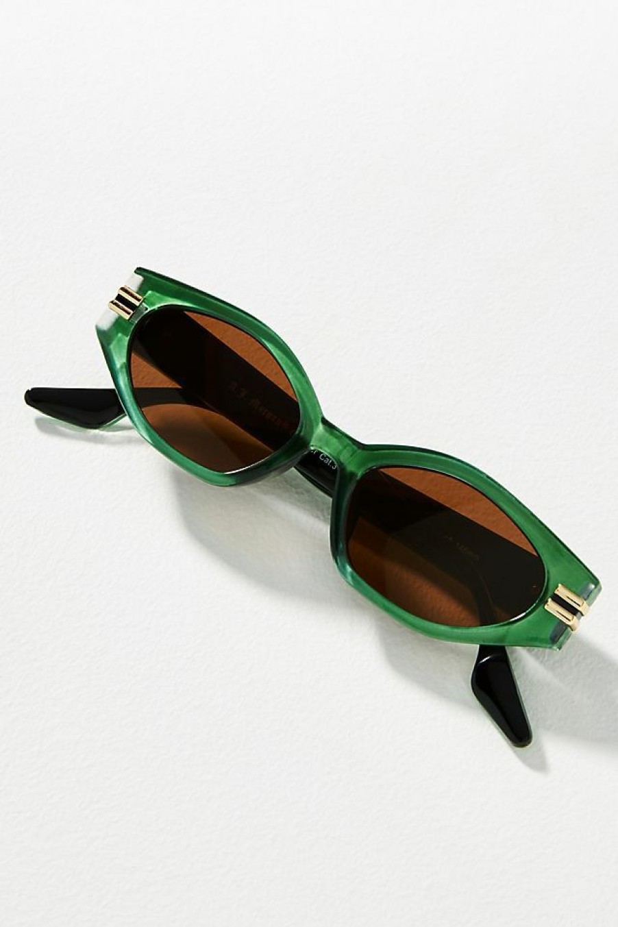 Getaway & Resort Wear * | Best Deal A.J. Morgan Almond Sunglasses Green