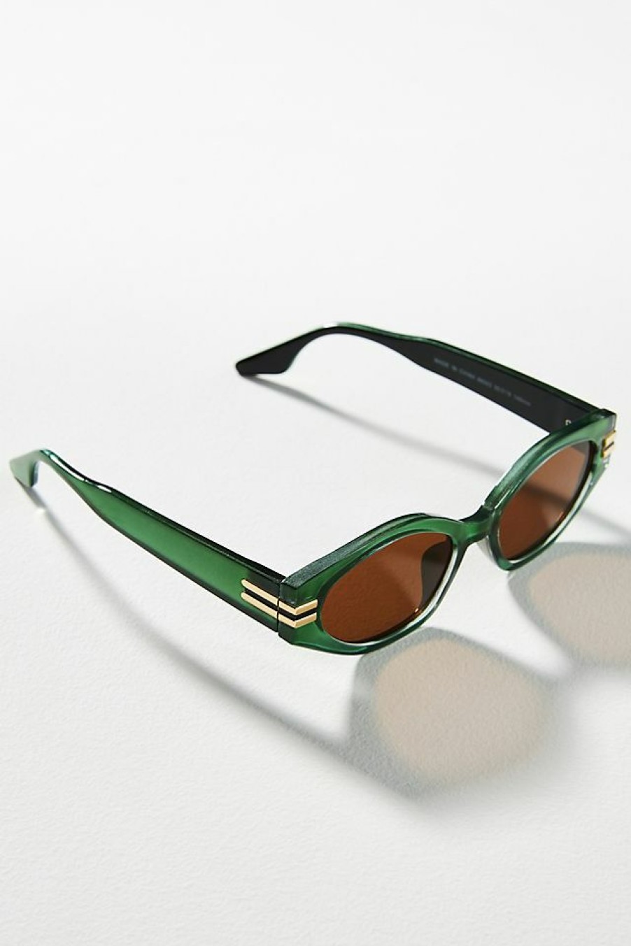 Getaway & Resort Wear * | Best Deal A.J. Morgan Almond Sunglasses Green