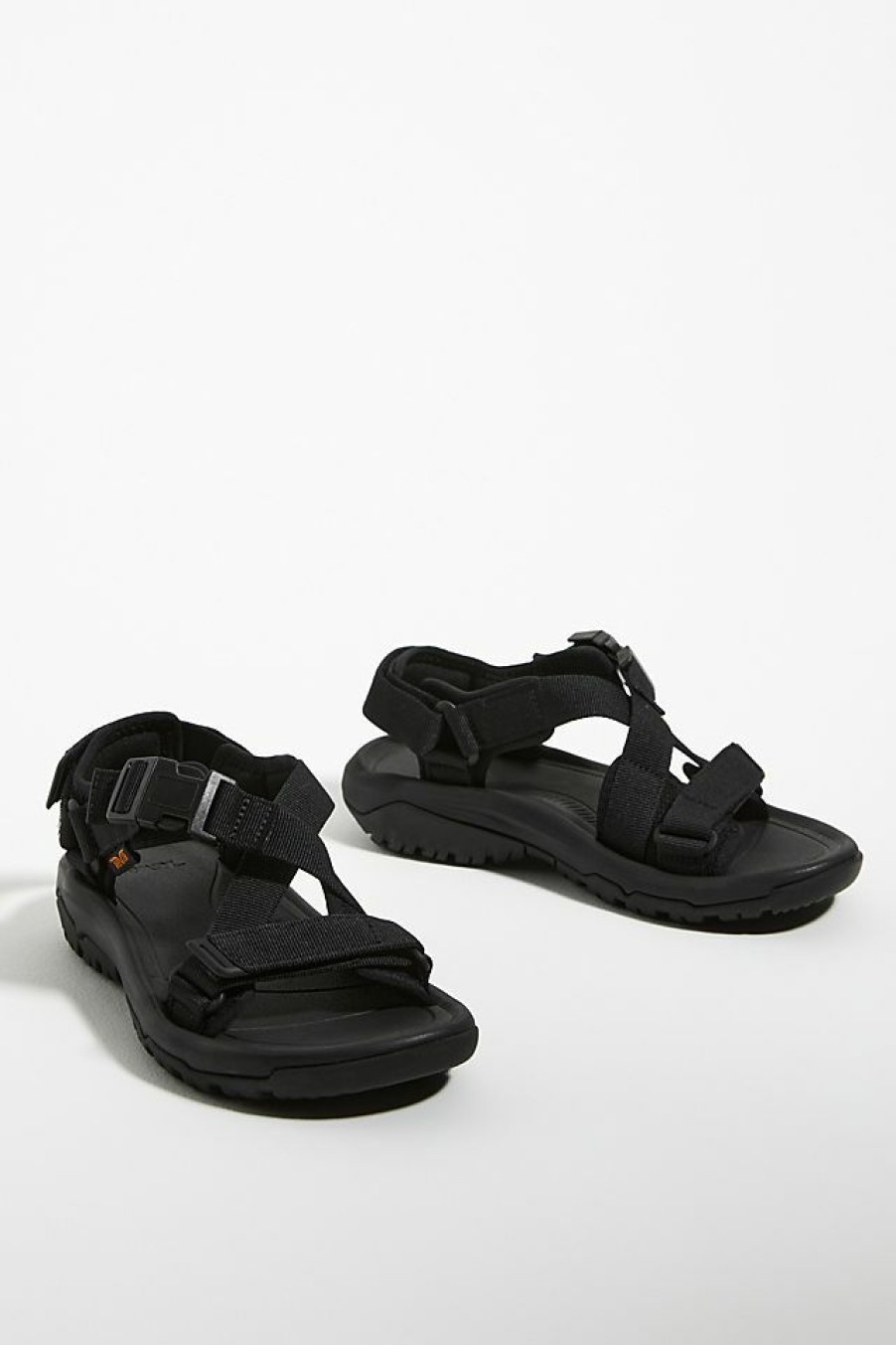 Getaway & Resort Wear * | New Teva Hurricane Verge Sandals Black