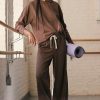 Activewear * | Brand New Electric & Rose Yvonne Pants Brown