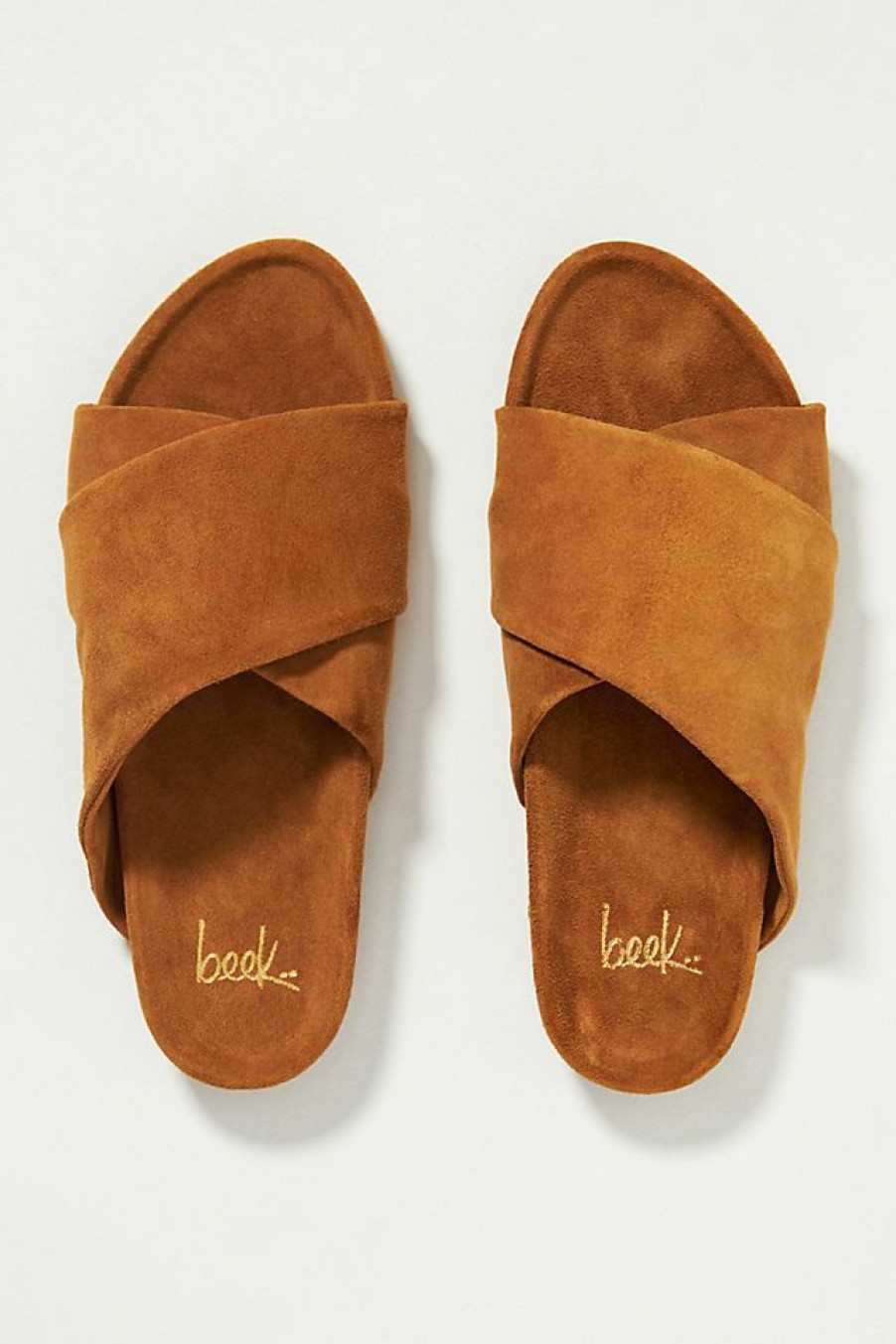 Getaway & Resort Wear * | Best Pirce Beek Kea Slide Sandals Brown