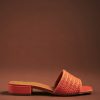 Getaway & Resort Wear * | Hot Sale Maeve Mule Sandals Orange