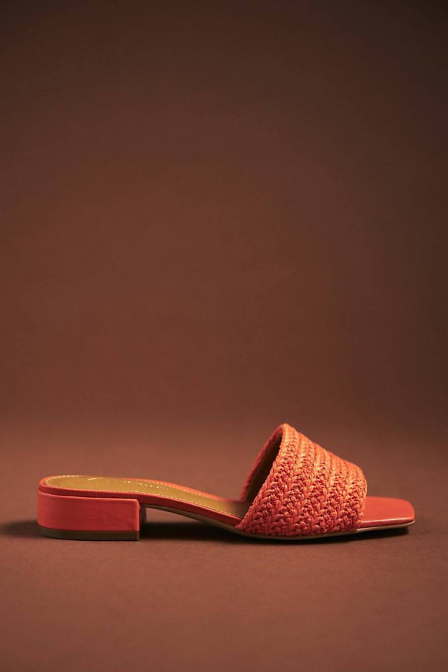 Getaway & Resort Wear * | Hot Sale Maeve Mule Sandals Orange