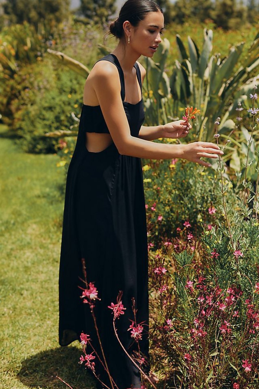 Getaway & Resort Wear * | Coupon By Anthropologie Bandeau Dress Black