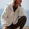 Activewear * | Hot Sale Varley Norfolk Jacket Ivory