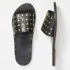 Getaway & Resort Wear * | Outlet Beek Lovebird Studded Slide Sandals Black