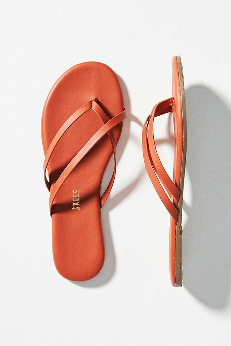 Getaway & Resort Wear * | Coupon Tkees Liri Thong Sandals Terra Cotta