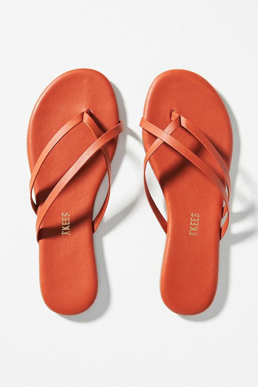 Getaway & Resort Wear * | Coupon Tkees Liri Thong Sandals Terra Cotta