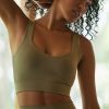 Intimates & Lingerie * | Hot Sale Varley Always Edwards Bra Olive