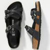 Getaway & Resort Wear * | Flash Sale Birkenstock Franca Hex Sandals Black