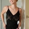 Intimates & Lingerie * | Cheapest Hanky Panky V-Neck Cami Black