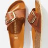 Getaway & Resort Wear * | Promo Birkenstock Madrid Big Buckle Sandals Honey