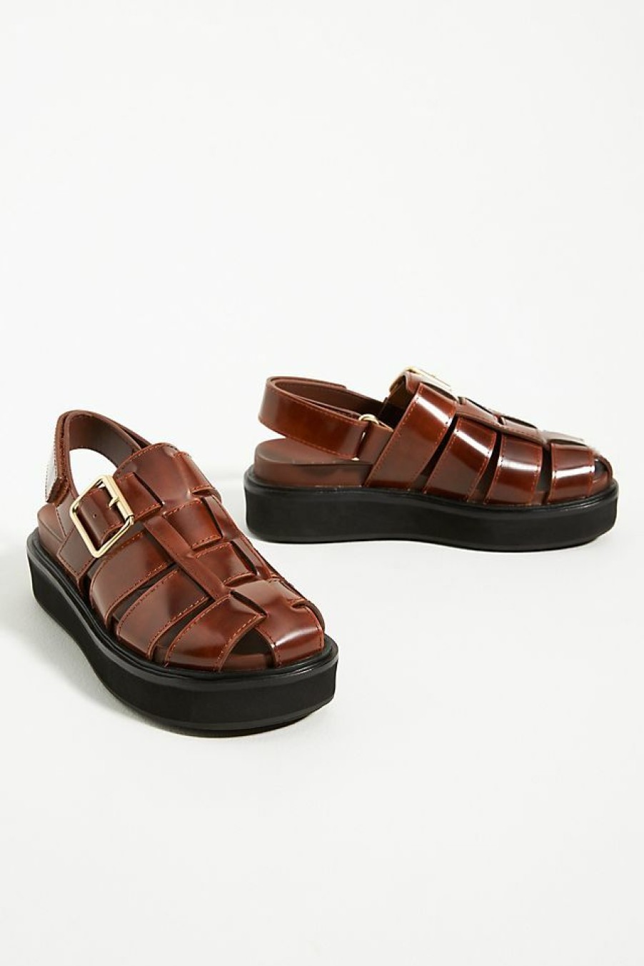 Getaway & Resort Wear * | Cheap Loeffler Randall Judd Sandals Brown