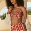 Getaway & Resort Wear * | Best Sale Encantadore Aura Terraguer Bikini Top Mango