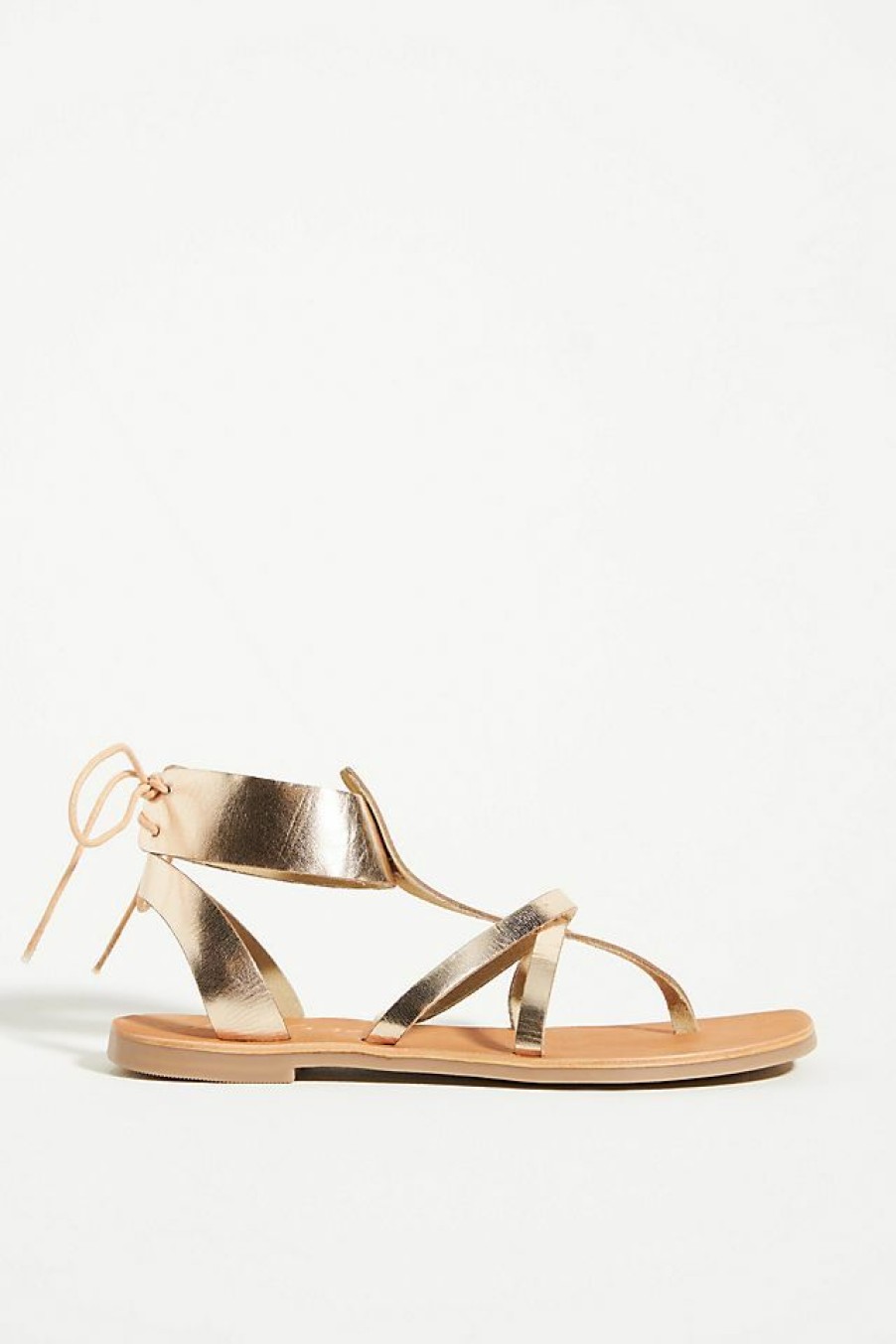 Getaway & Resort Wear * | New Matisse Lay Up Gladiator Sandals Gold