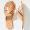 Getaway & Resort Wear * | New Matisse Cuba Criss-Cross Slide Sandals Neutral