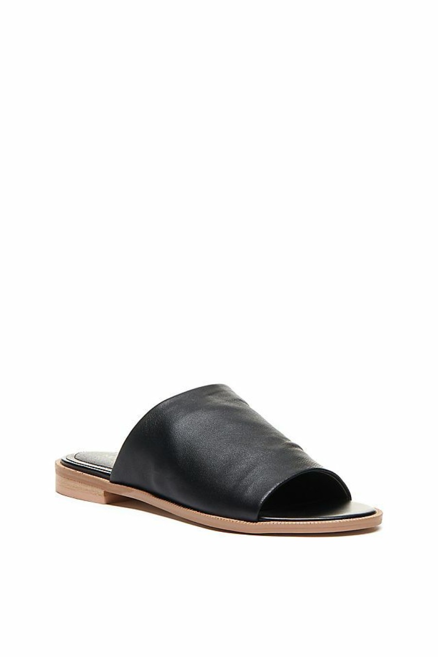 Getaway & Resort Wear * | Budget Kelsi Dagger Brooklyn Ruthie Slide Sandals Black