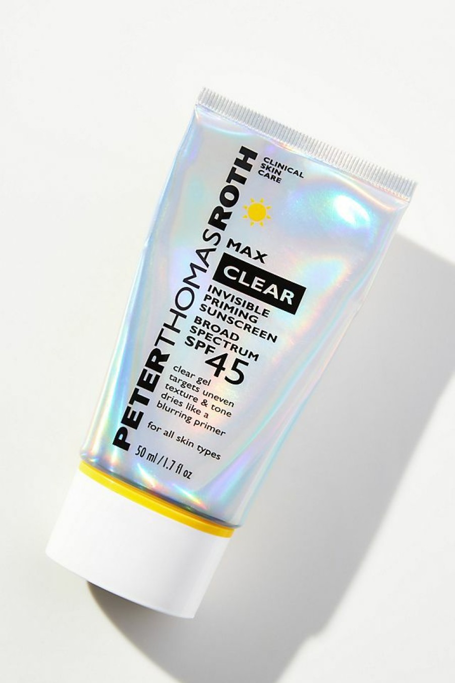 Getaway & Resort Wear * | Flash Sale Peter Thomas Roth Max Clear Invisible Priming Sunscreen Spf 45 Silver