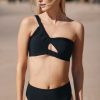 Getaway & Resort Wear * | Buy Malai Moon Bay High-Waist Bikini Bottoms Black