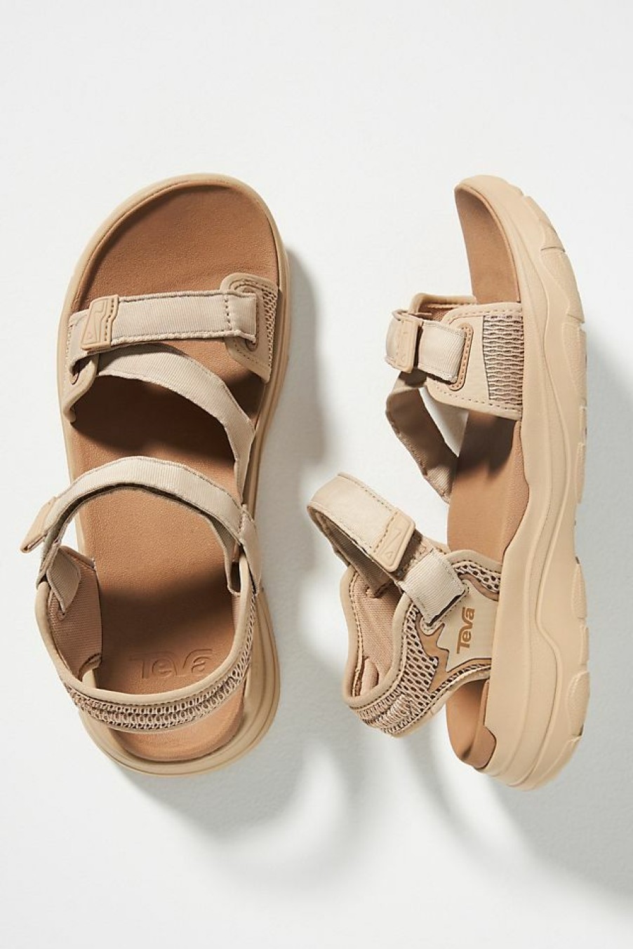 Getaway & Resort Wear * | Discount Teva Zymic Sport Sandals Beige