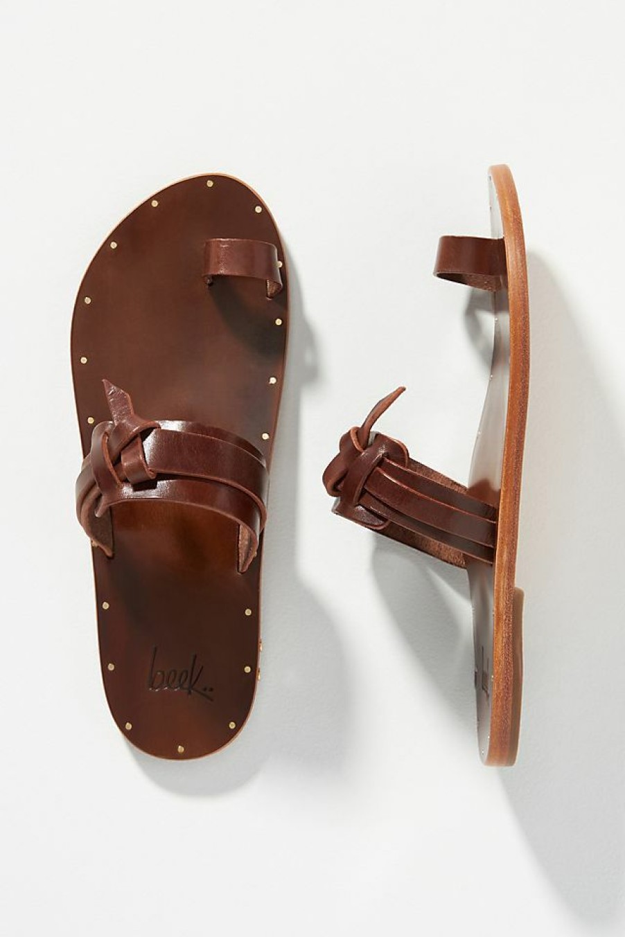 Getaway & Resort Wear * | Best Reviews Of Beek Peewee Sandals Chocolate