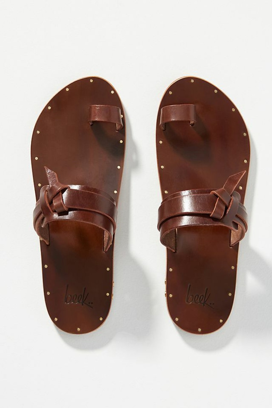 Getaway & Resort Wear * | Best Reviews Of Beek Peewee Sandals Chocolate