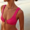 Getaway & Resort Wear * | Best Reviews Of Vitamin A Skylar Bikini Top Pink