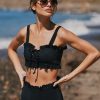 Getaway & Resort Wear * | Discount Citrine Swim Citrine Alice Bikini Bottom Black