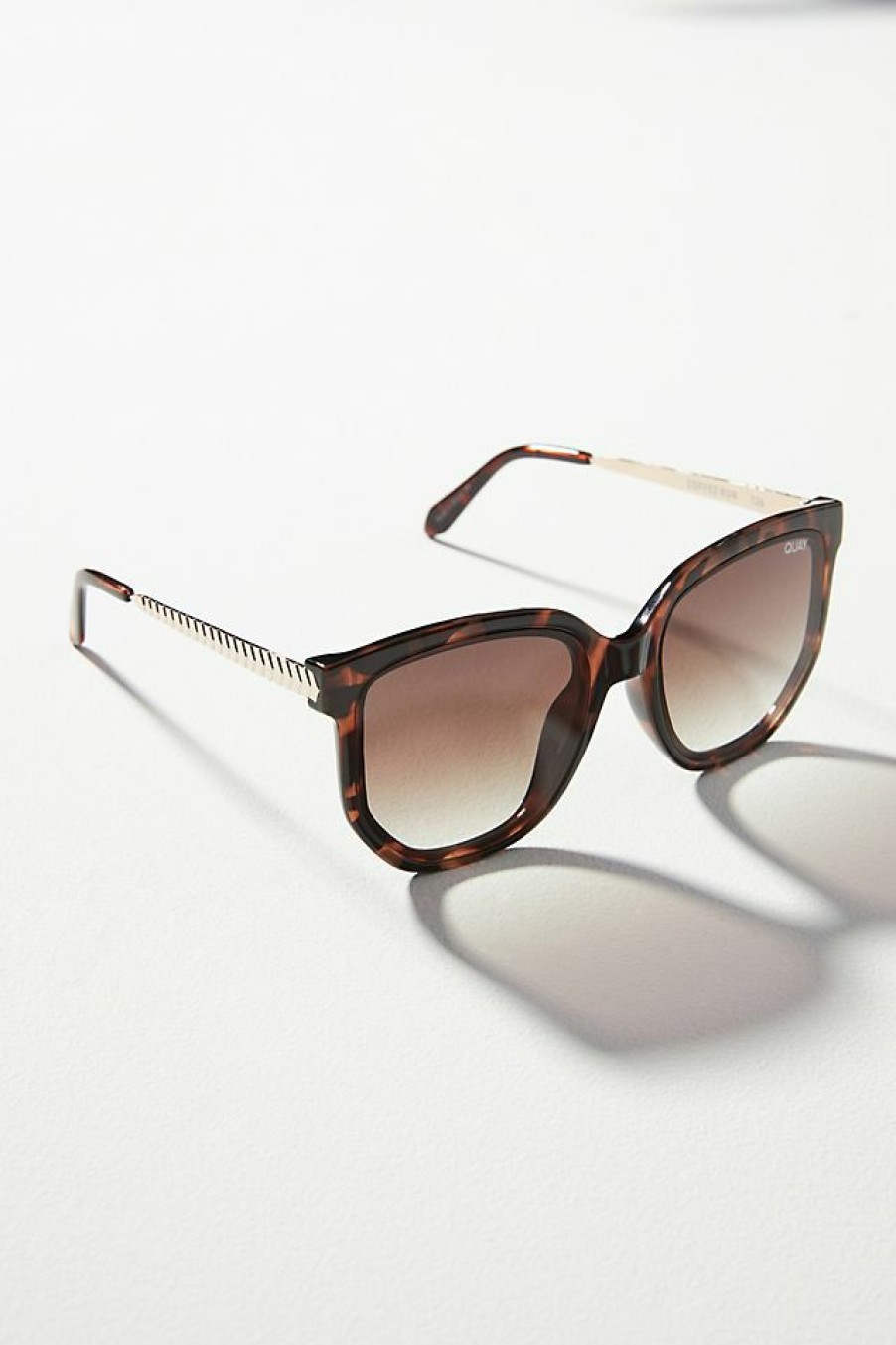 Getaway & Resort Wear * | New Quay Coffee Run Sunglasses Brown