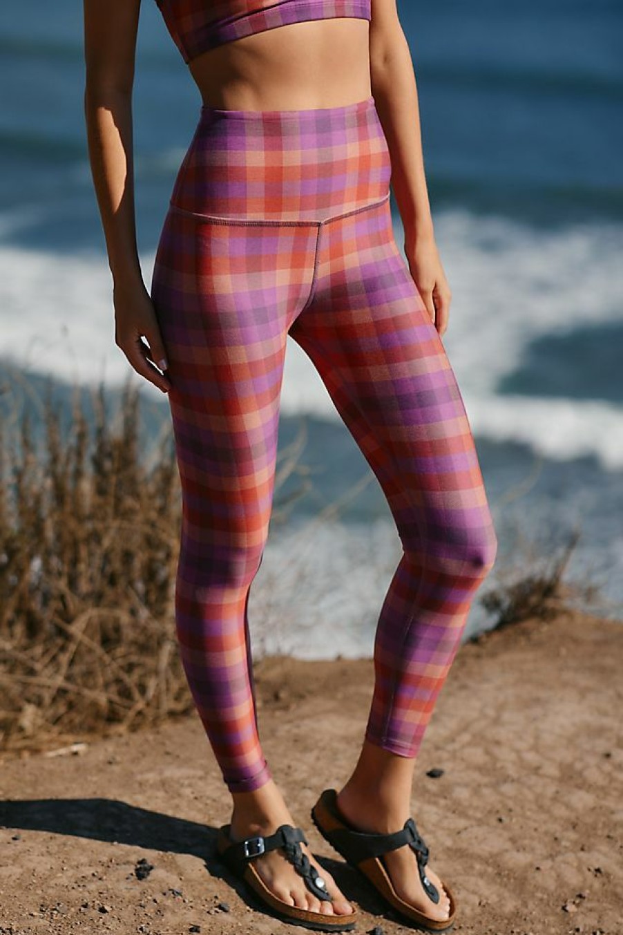 Activewear * | Promo Beyond Yoga Caught In The Midi High-Waisted Leggings Novelty