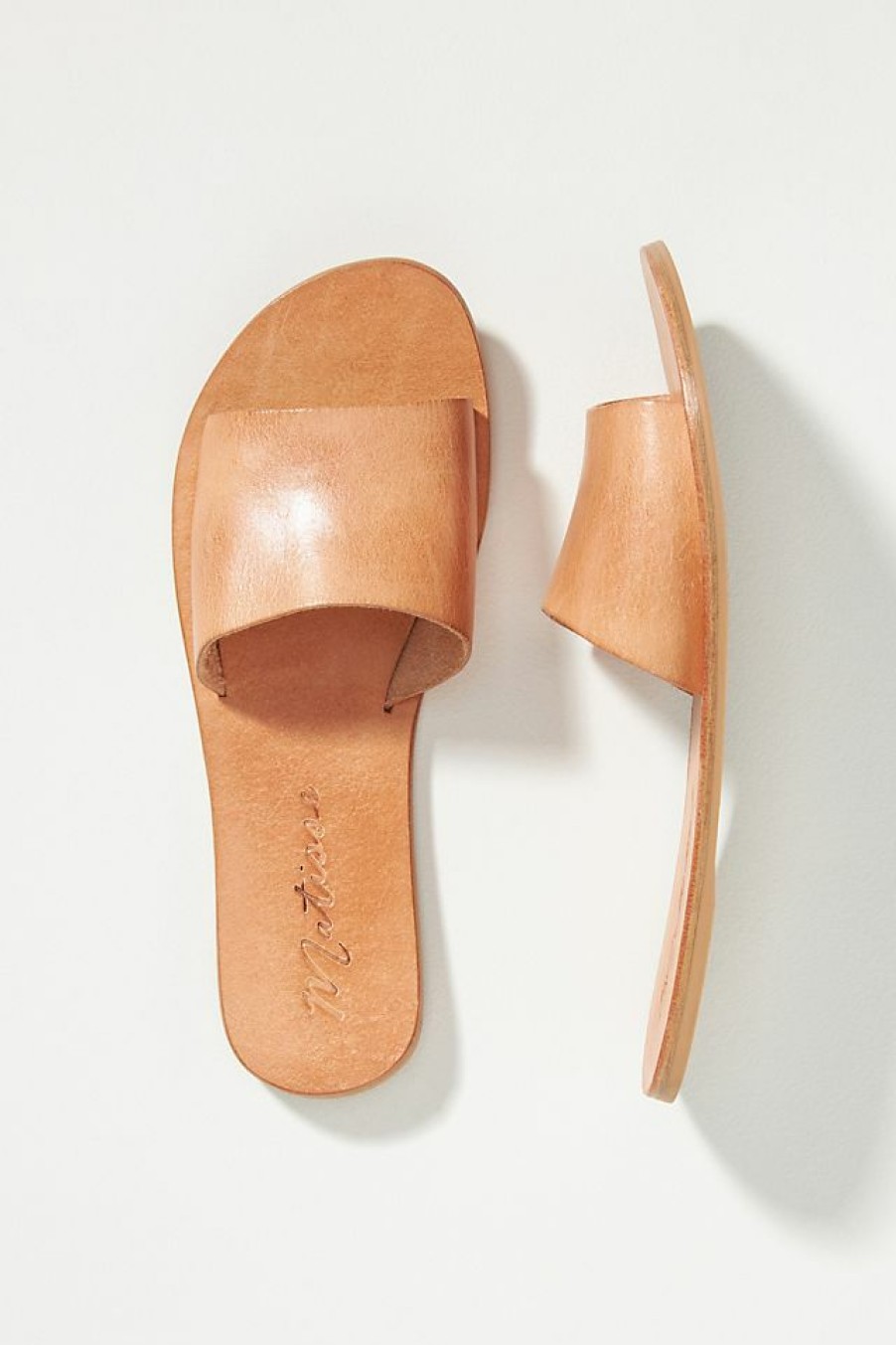 Getaway & Resort Wear * | Wholesale Matisse Carmen Slide Sandals Neutral