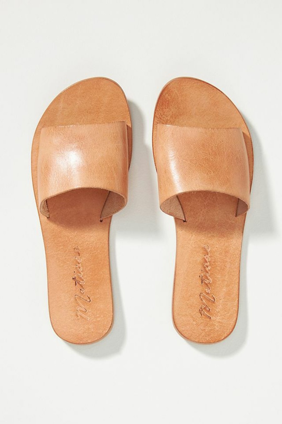 Getaway & Resort Wear * | Wholesale Matisse Carmen Slide Sandals Neutral