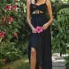 Getaway & Resort Wear * | Best Reviews Of Lspace Zuri Dress Black