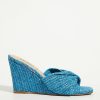 Getaway & Resort Wear * | Cheapest Silent D Katia Wedges Blue