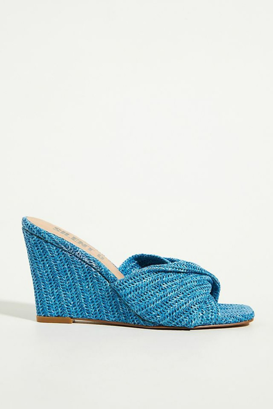 Getaway & Resort Wear * | Cheapest Silent D Katia Wedges Blue