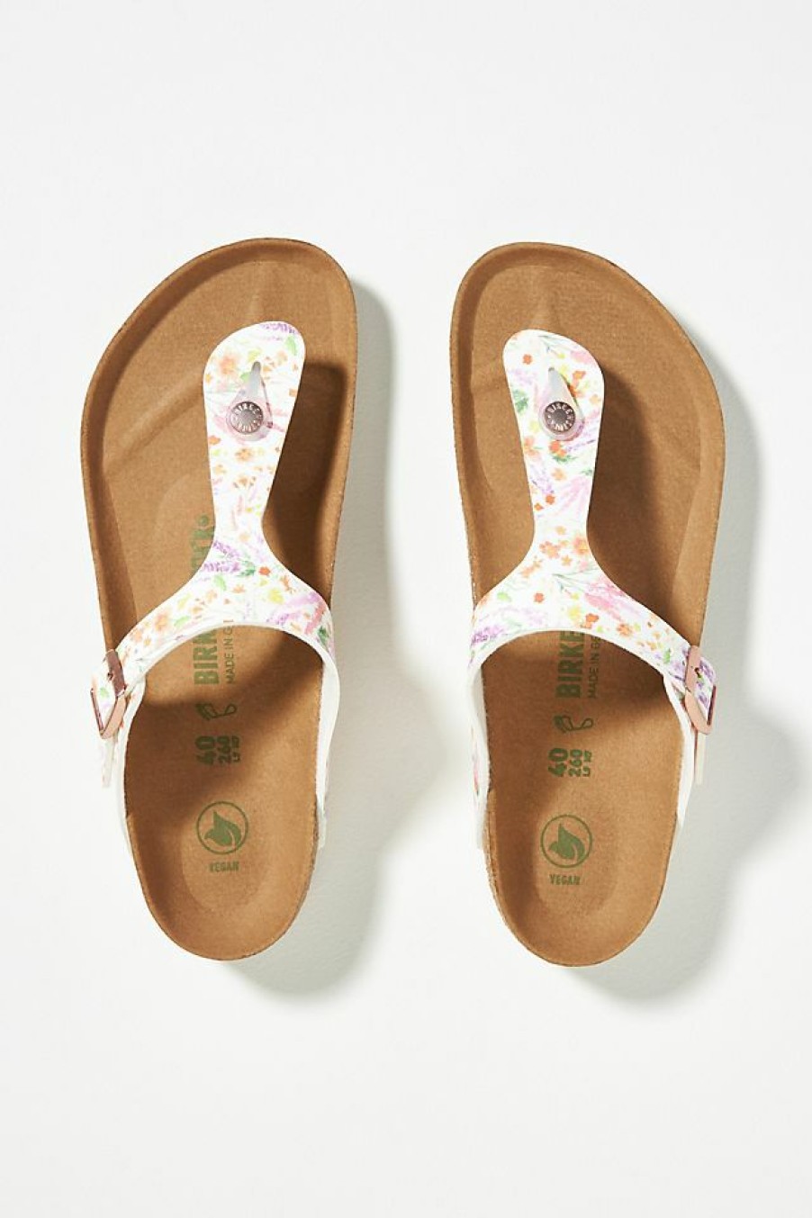 Getaway & Resort Wear * | Hot Sale Birkenstock Gizeh Vegan Sandals Pink