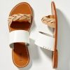 Getaway & Resort Wear * | Top 10 Soludos Braided Slide Sandals White