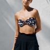 Getaway & Resort Wear * | Coupon By Anthropologie High-Waisted Smocked Shorts Black