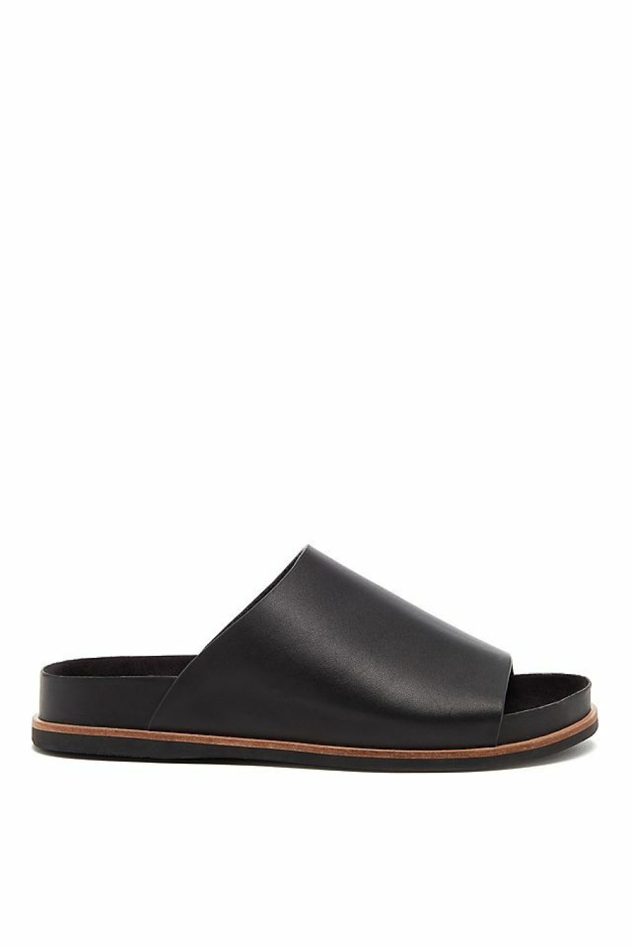 Getaway & Resort Wear * | Best Pirce Kelsi Dagger Brooklyn Squish Slides Black