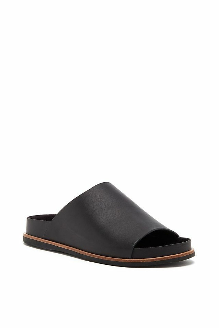 Getaway & Resort Wear * | Best Pirce Kelsi Dagger Brooklyn Squish Slides Black