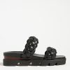 Getaway & Resort Wear * | Budget Bernardo Ciara Stompy Sandals Black